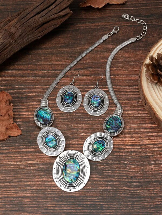 Abalone Jewelry Set
