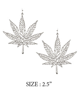 Weed Earrings