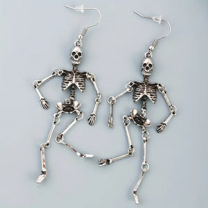 Skeleton Dangle Earrings