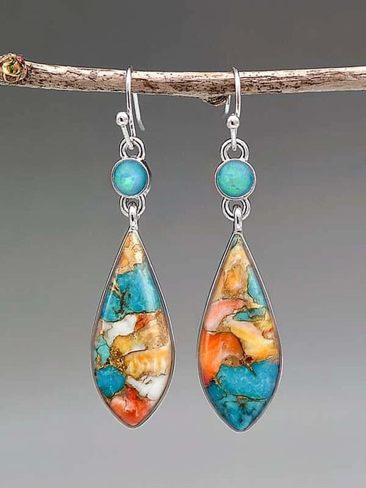 Multi-Color Dangle Earrings