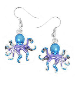 Octopus Earrings