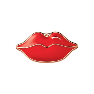 Breast Cancer Lips Pin